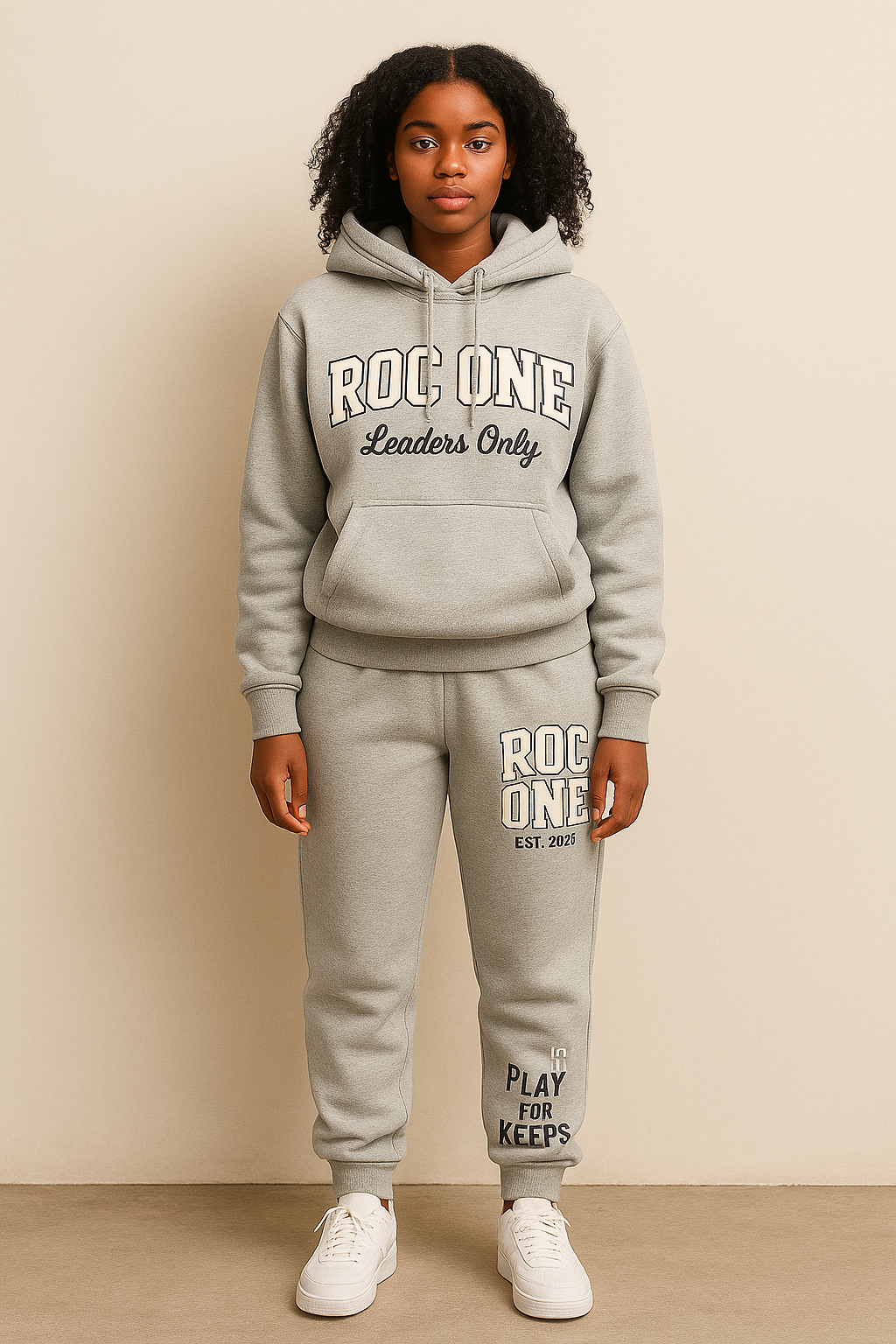 Roc One “Leaders Only” Outfit Set (Hoodie + Joggers)