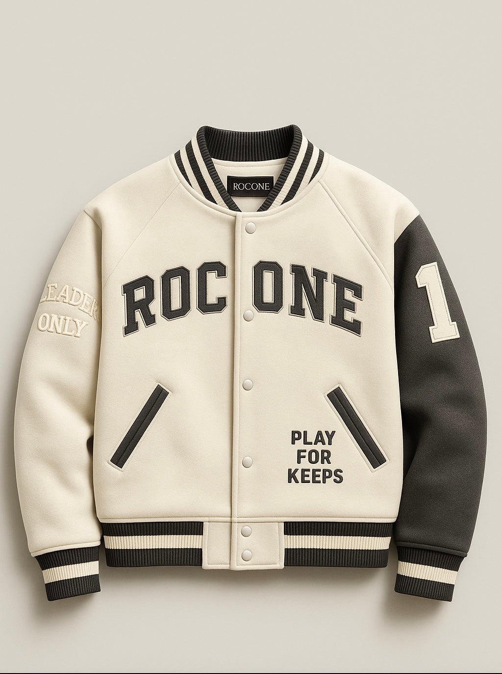 Roc One Varsity Jacket – Leaders Only Edition