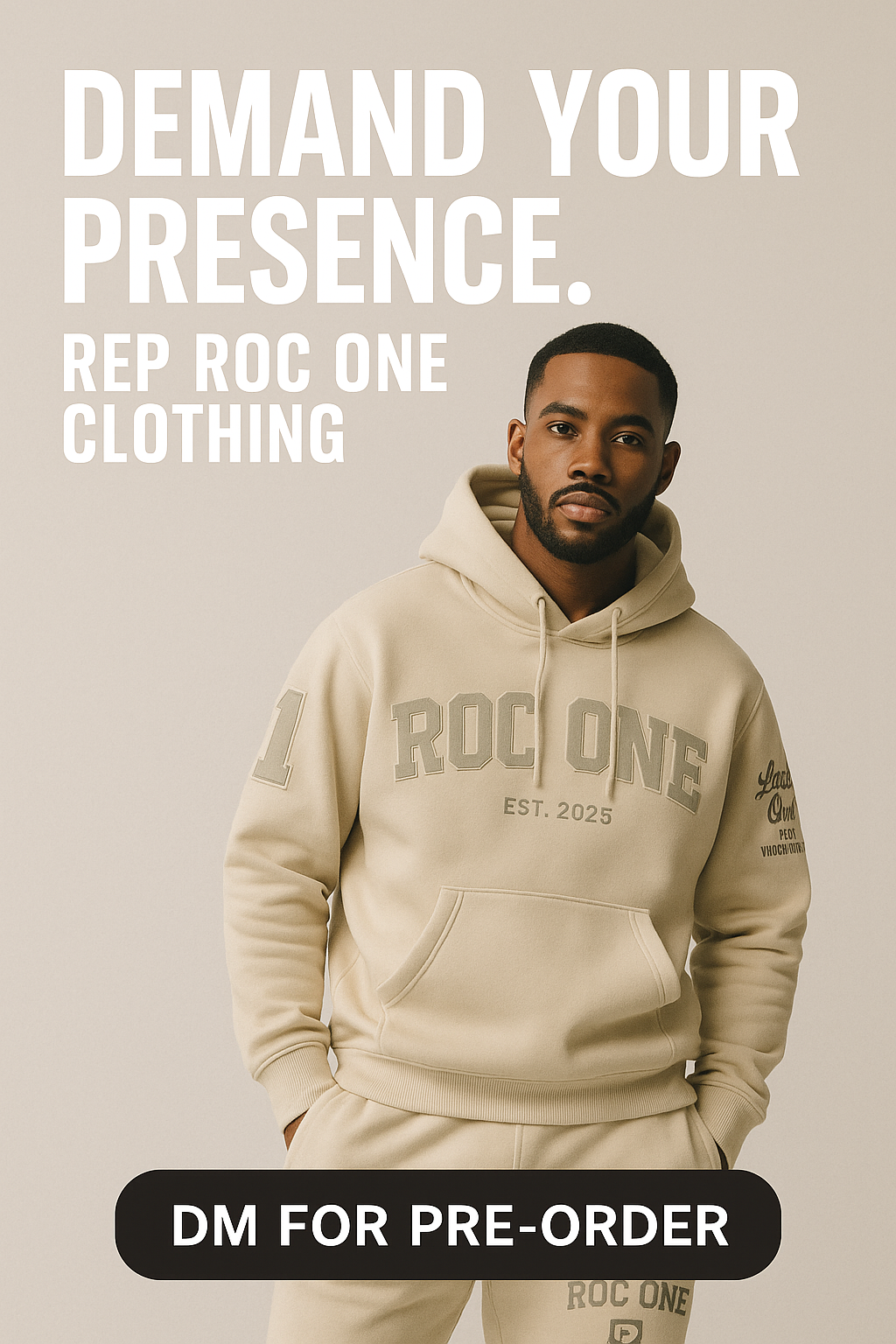 Roc One “Demand Your Presence” Premium Outfit Set